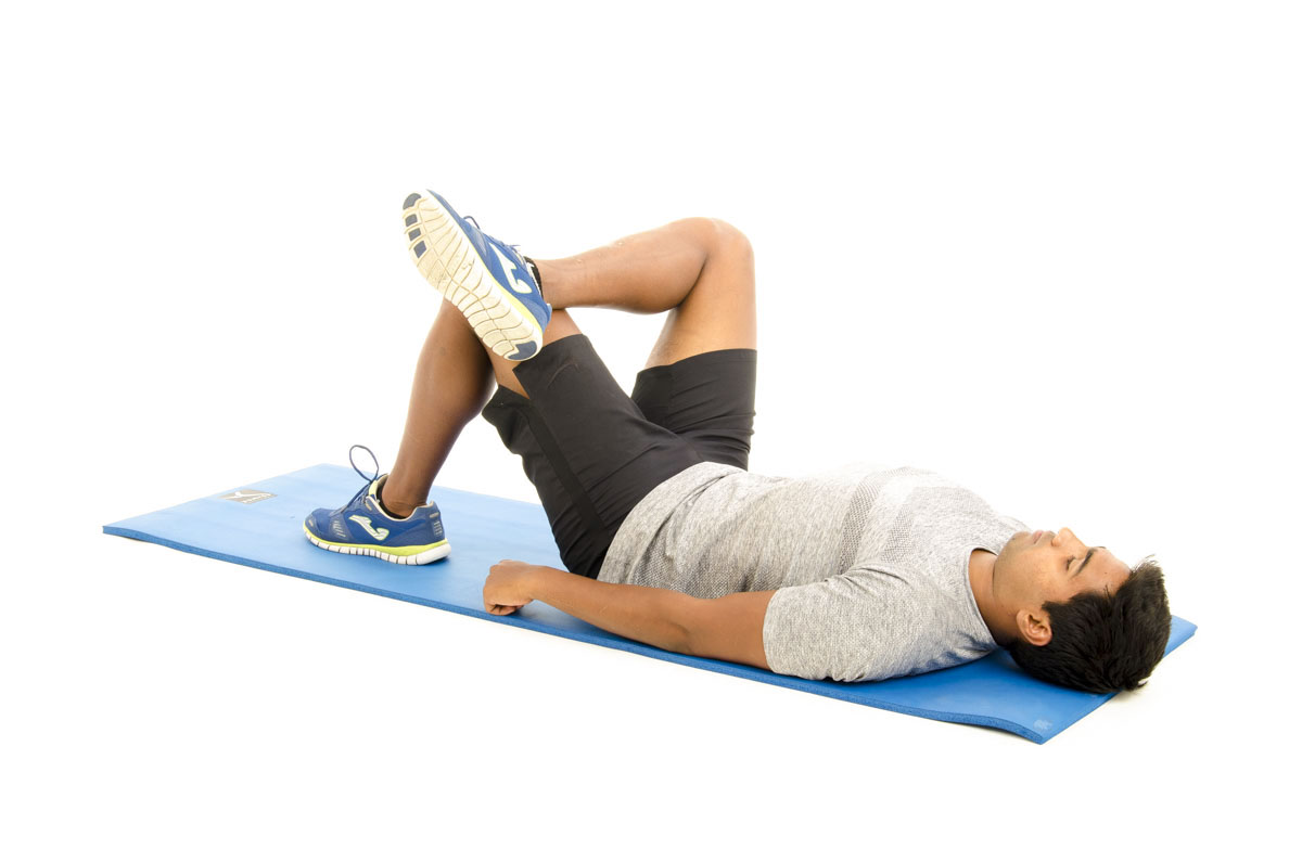 Side-Lying Leg Lift with Theraband - Vissco Healthcare Private